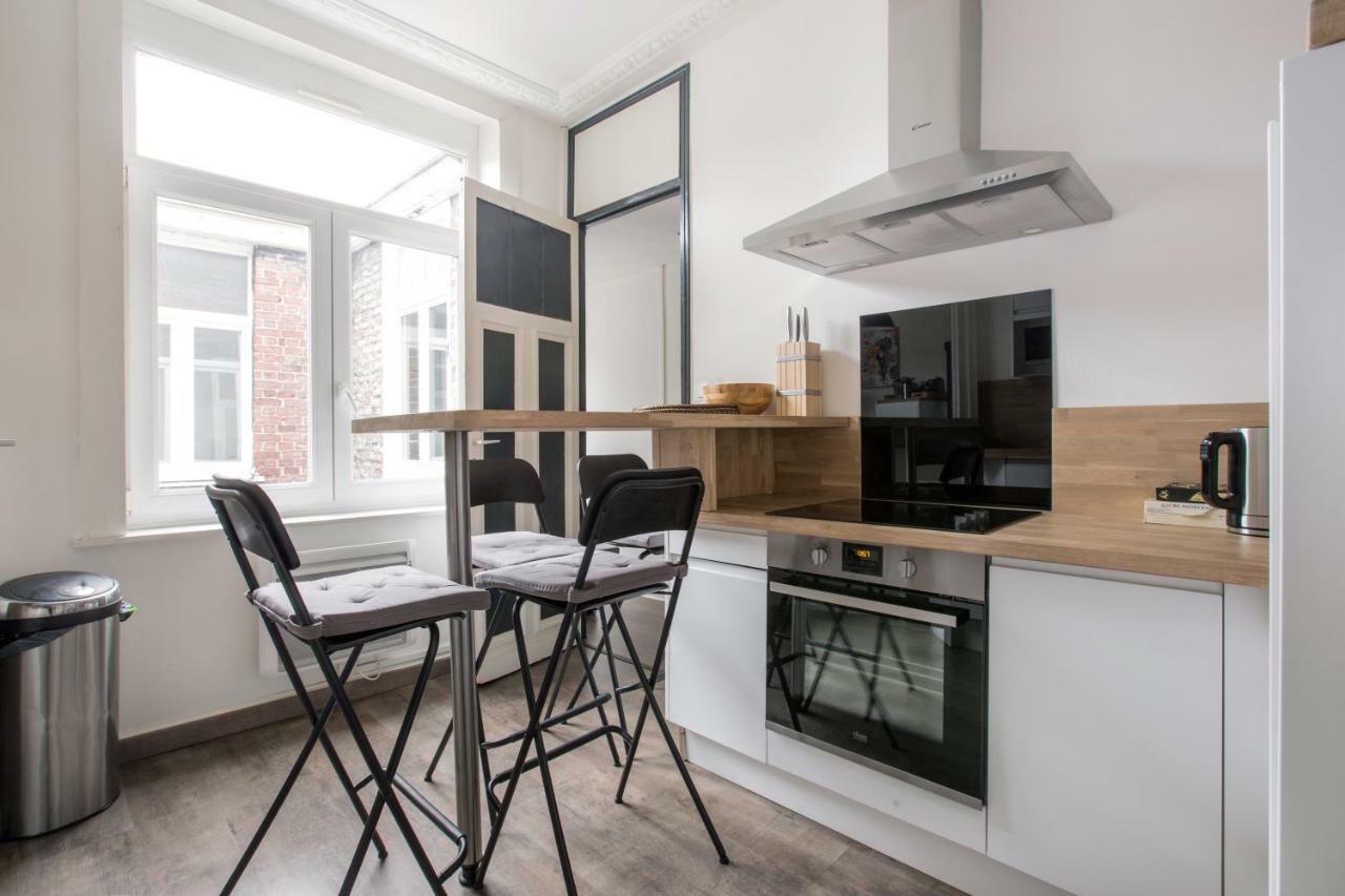 Cosy Appartement Proche Gares Lille Kültér fotó